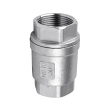2pc stainless steel Vertical Check Valve